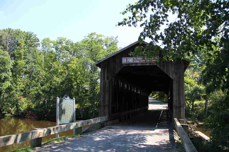 Fallasburg Covered Bridge, kent county michigan, tourism