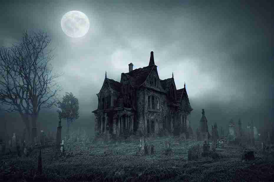 haunted house, halloween, graveyard, haunted attractions