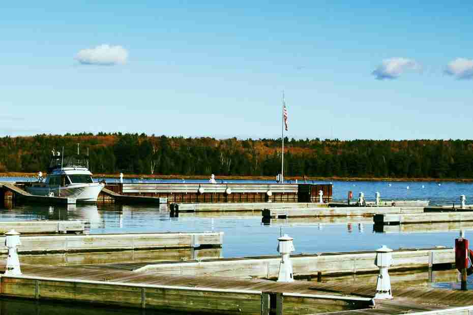 sister bay marina fall door county travel tourism